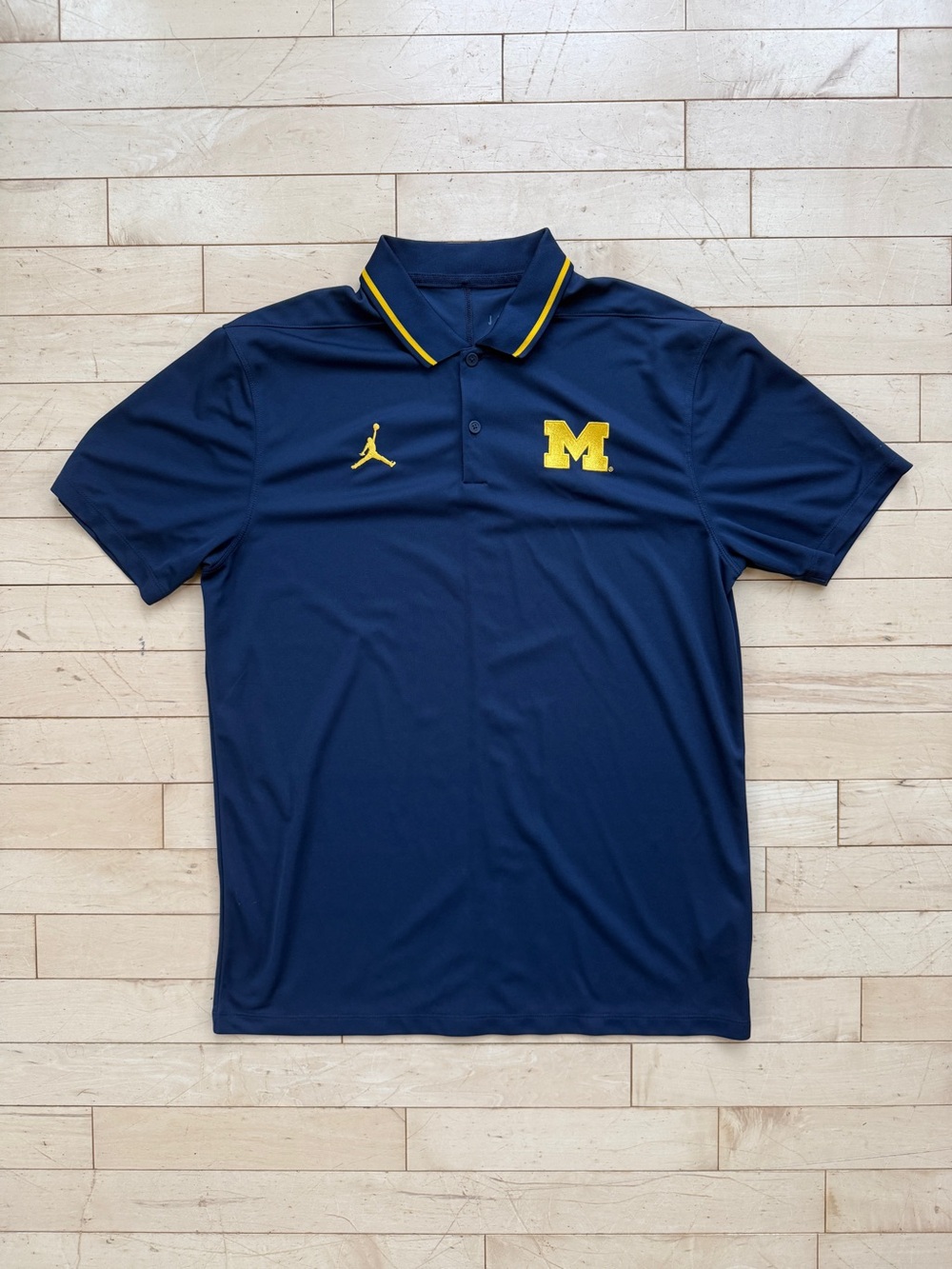 Men’s Michigan Tour Jordan Brand Polo (Size Medium)